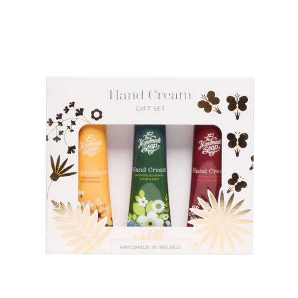 The Handmade Soap Company 3 X Hand Cream Tube Giftset