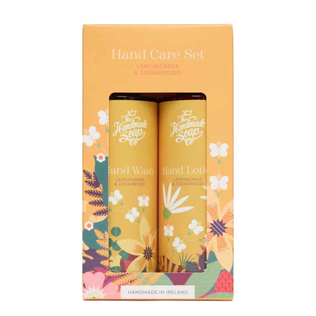 The Handmade Soap Company Lemongrass & Cedarwood Hand Wash & Hand Lotion Duo