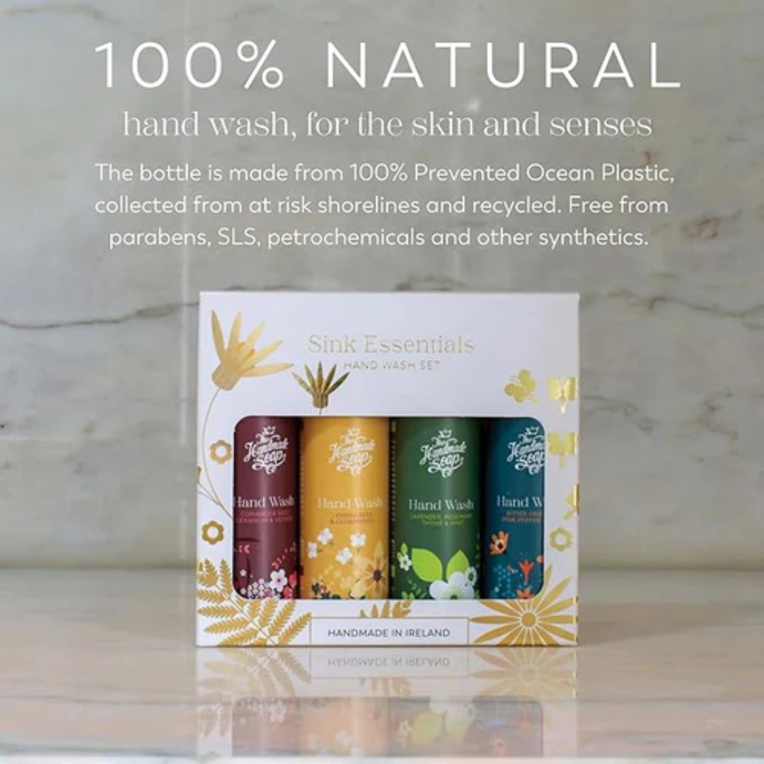 The Handmade Soap Company Sink Essentials 4 X Hand Wash Set