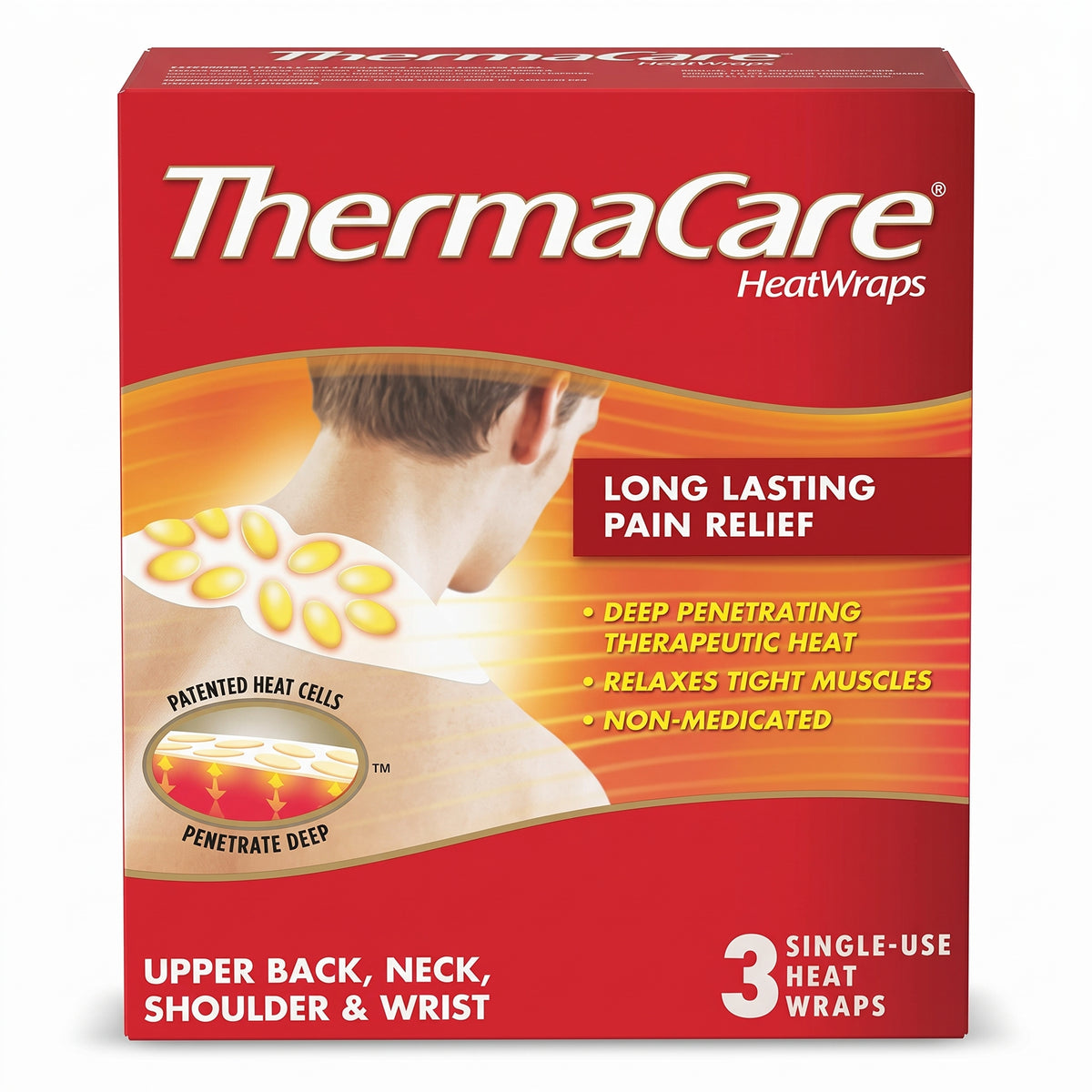 Thermacare 3Pk Neck, Shoulder, Wrist
