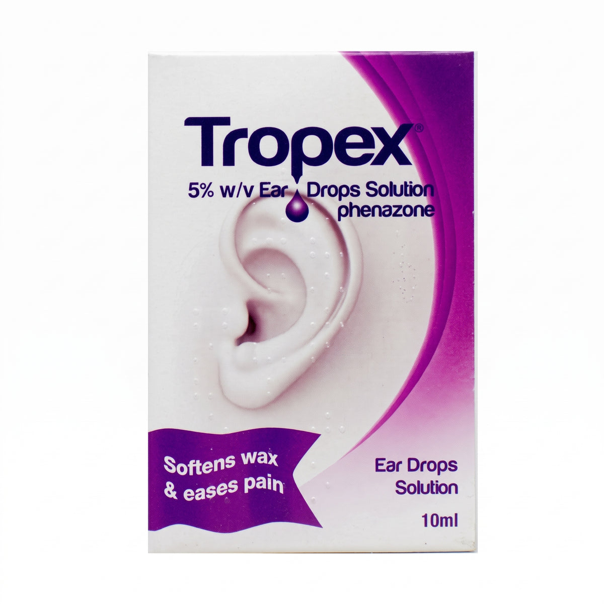 Tropex 5% Ear Drops 10Ml