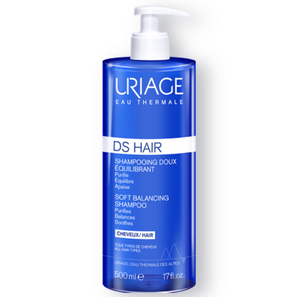 Uriage Ds Hair Soft Balancing Shampoo 500Ml