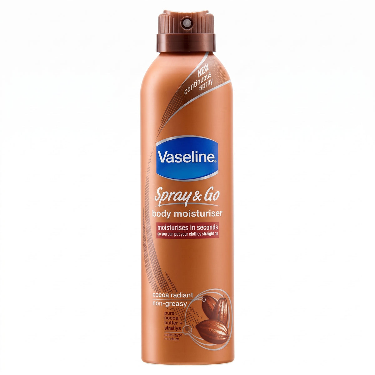 Vaseline Spray & Go 190Ml Cocoa