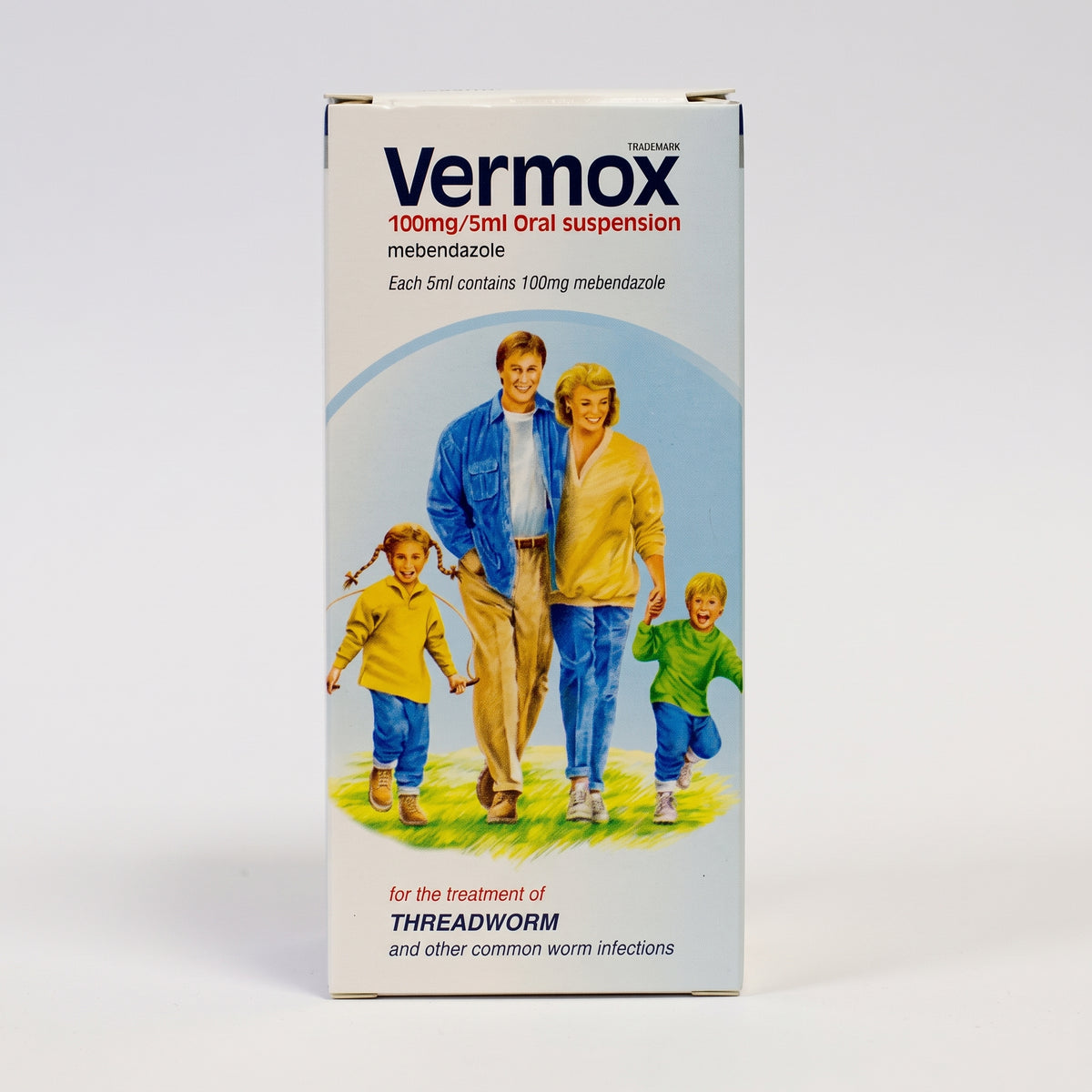 Vermox 100Mg/5Ml Oral Suspension 30Ml