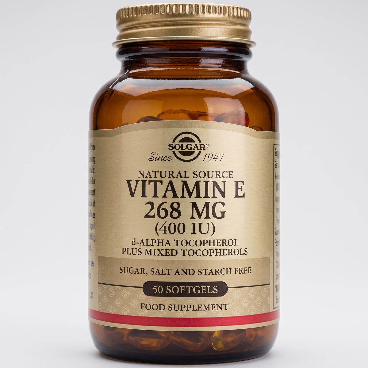 Solgar Vit.E 400I.U.Mixed Soft Gels400i