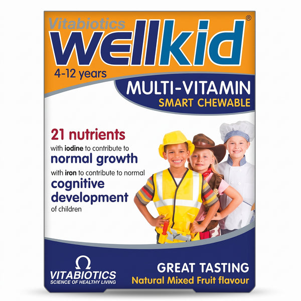 Vitabiotics Wellkid Chewable Tabs (30 Pk)