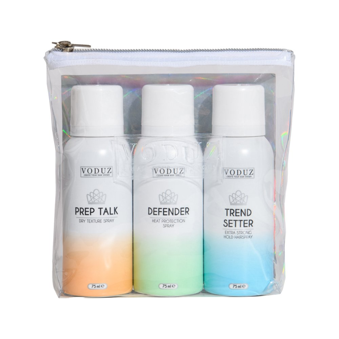 Voduz Jet Set Go Aerosol Trio 3 X 75Ml