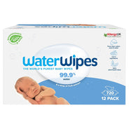 Water Wipes 60 Wipes - 12 Pack