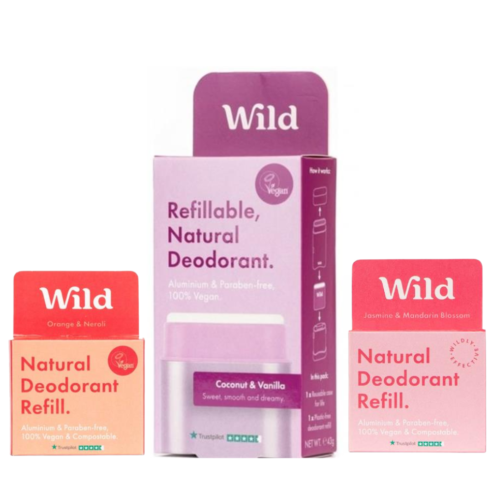 Wild Coconut Starter Pack With Refill Mix 3