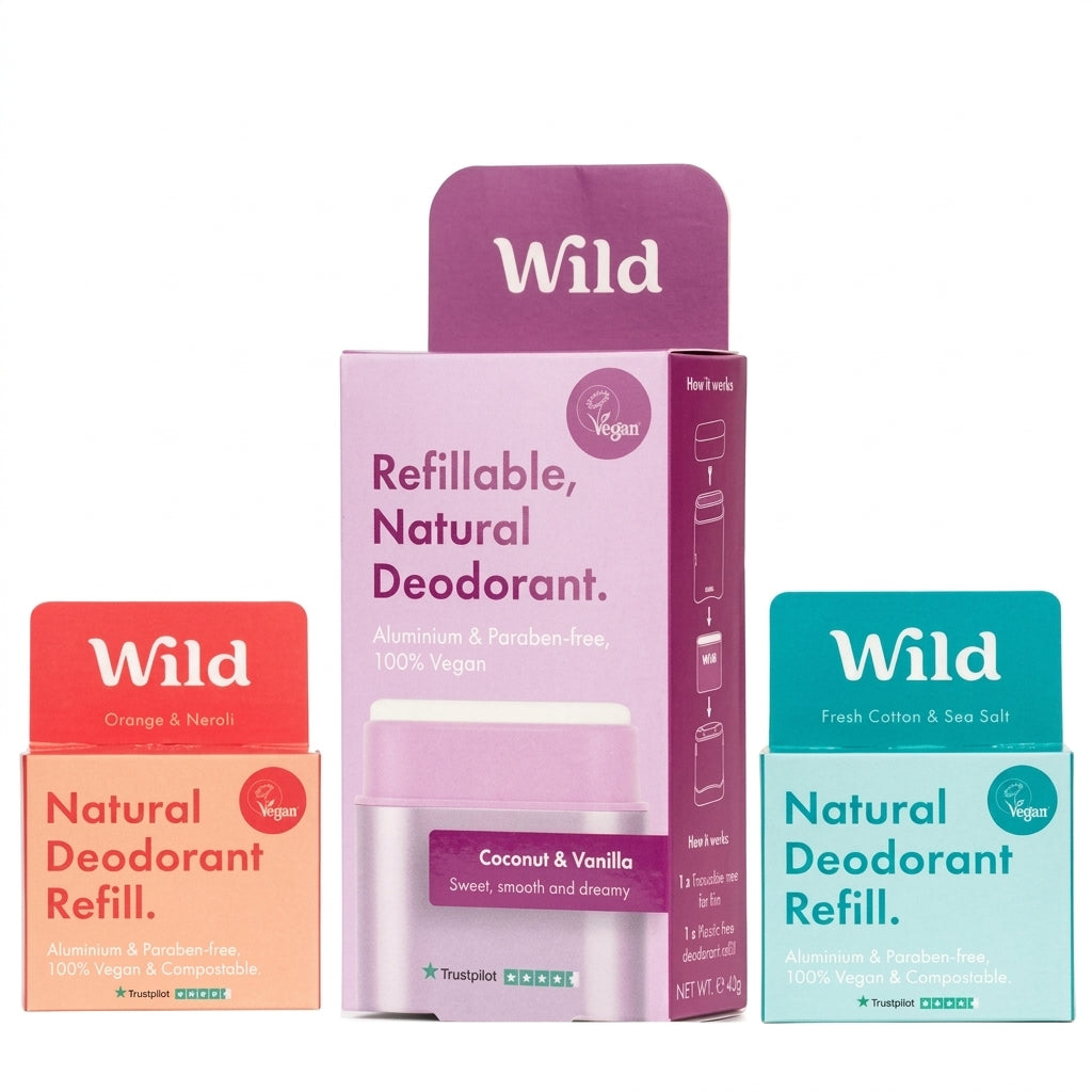 Wild Coconut Starter Pack With Refill Mix 4