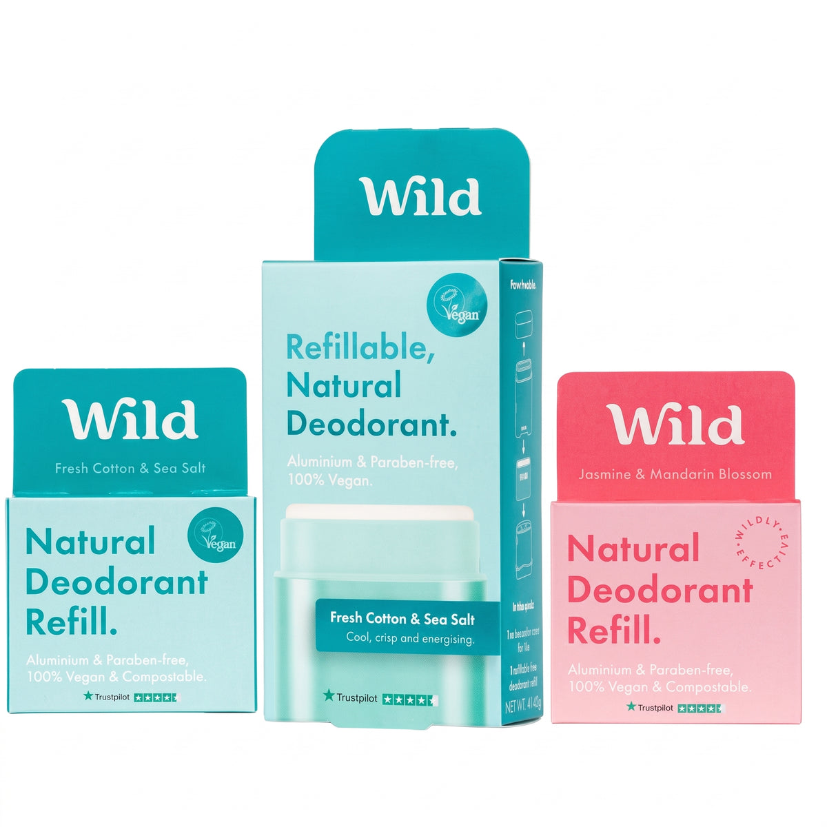Wild Cotton Starter Pack With Refill Mix 5