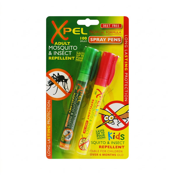 Xpel Adult & Kids Tropical Formula Mosquito And Insect Repellent Pens