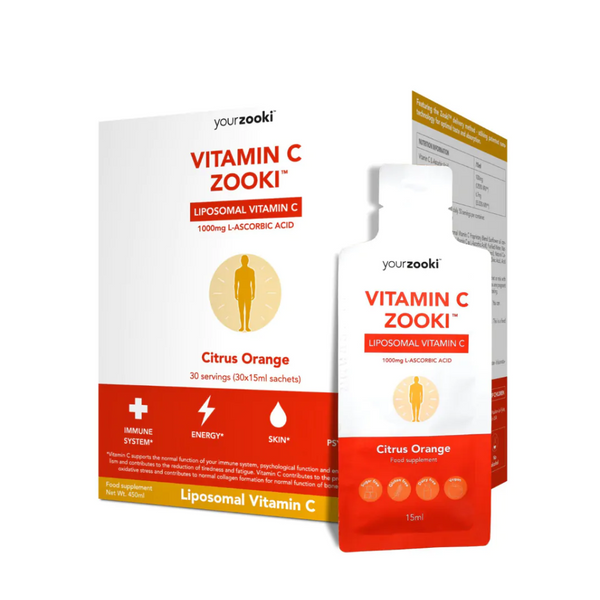 Your Zooki- Citrus Orange Vit C 30 Sachets