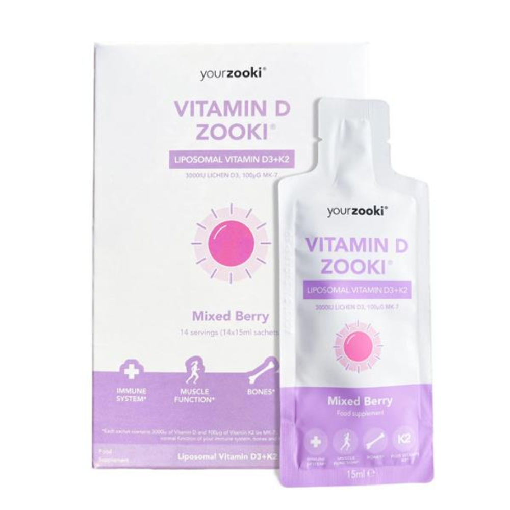 Your Zooki- Vitamin D Mixed Berry 20 Sachets
