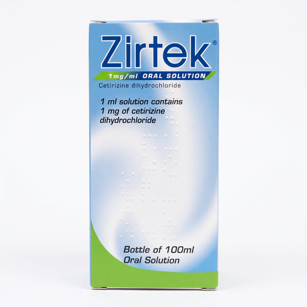 Zirtek Oral Solution 1Mg/Ml 100Ml