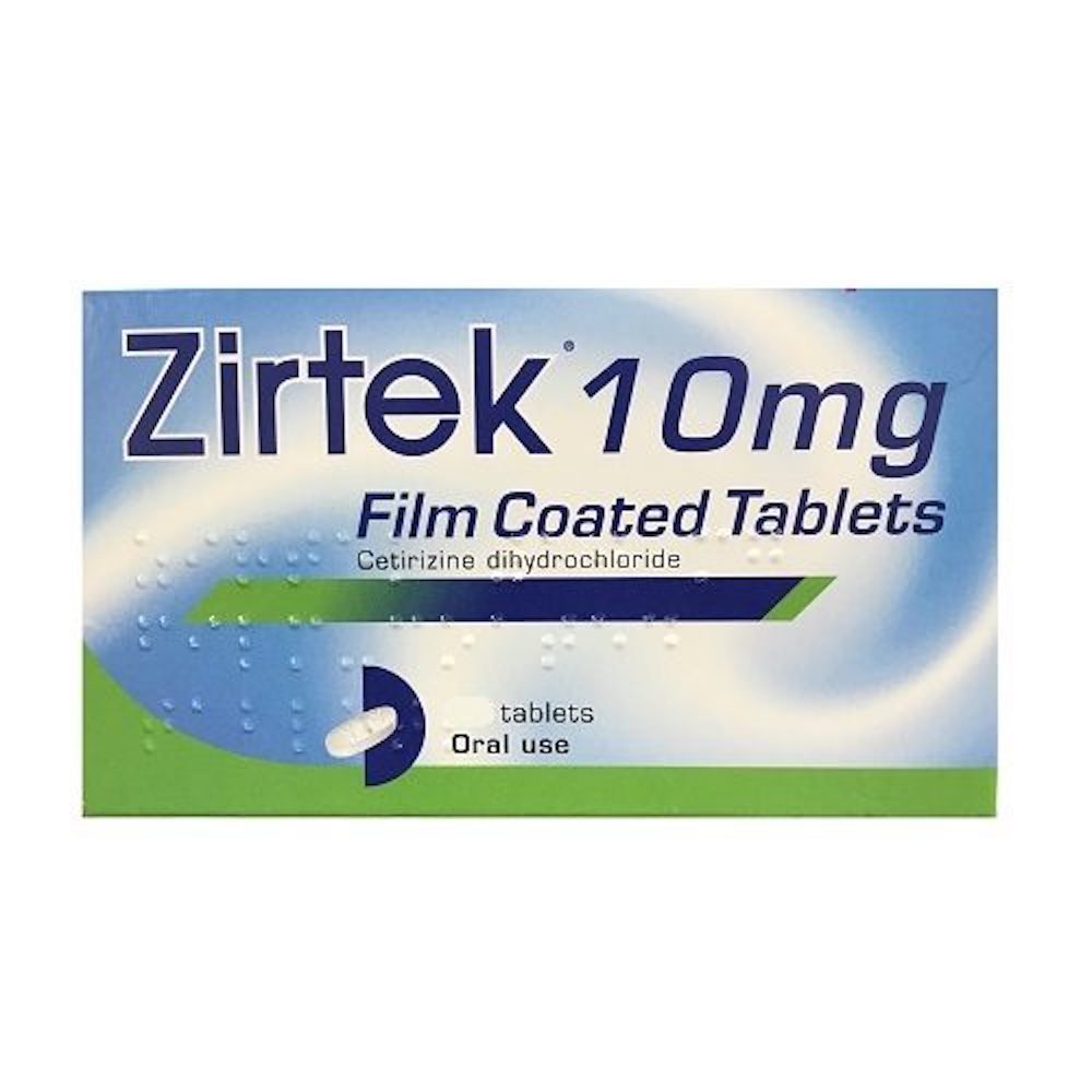 Zirtek Tabs 10Mg 30Pk