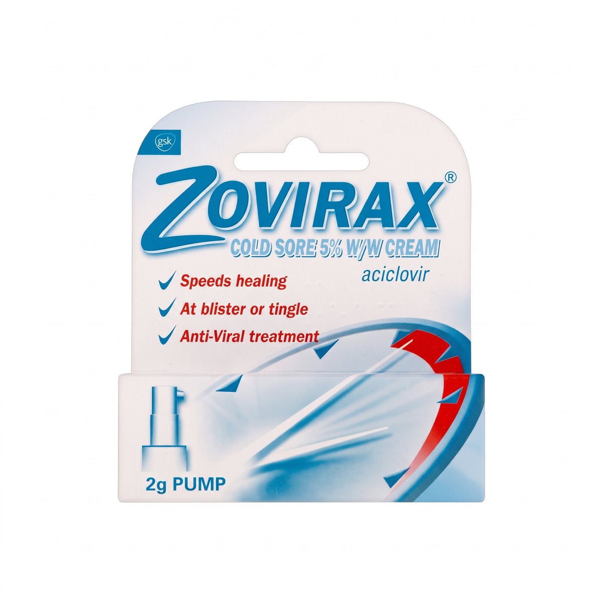Zovirax Cream Pump 2G